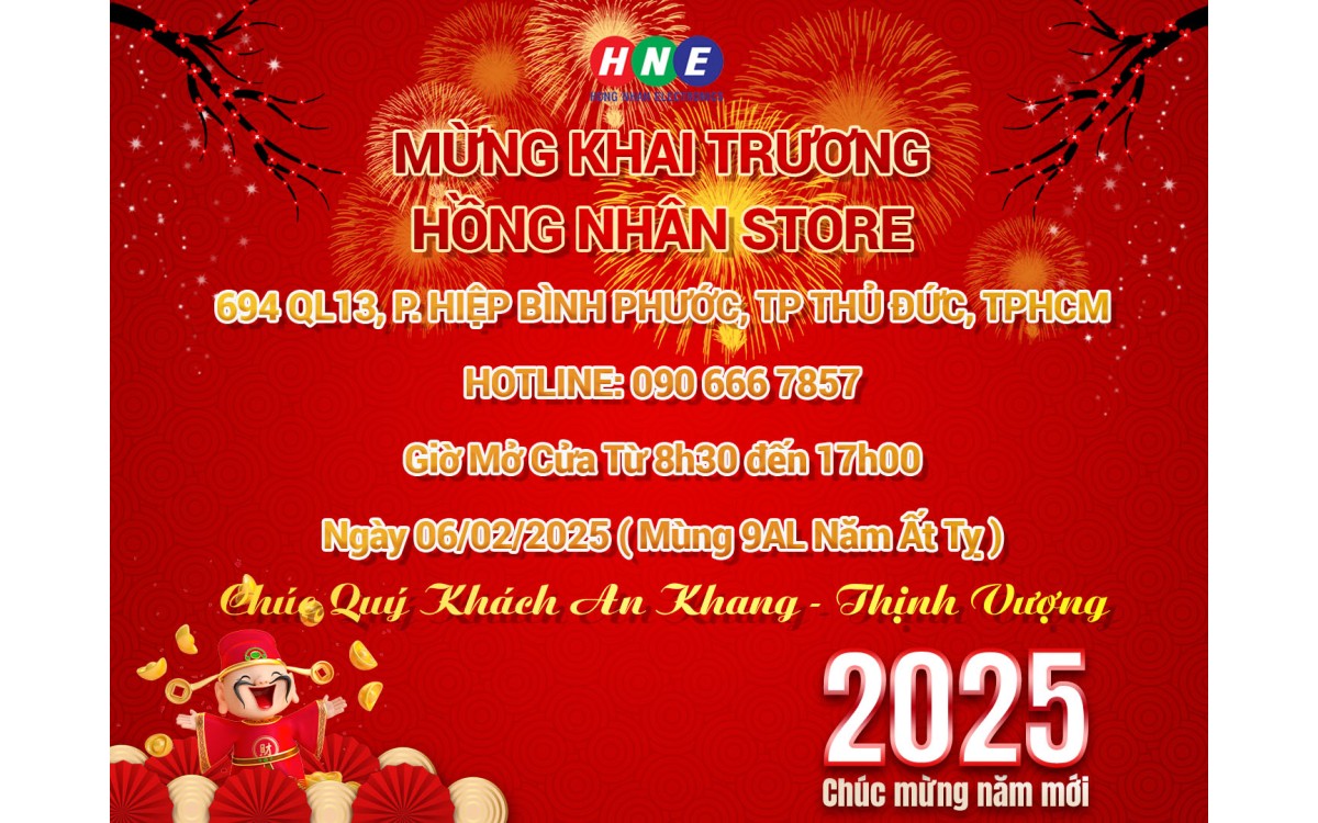 MỪNG KHAI TRƯƠNG ĐẦU NĂM 2025